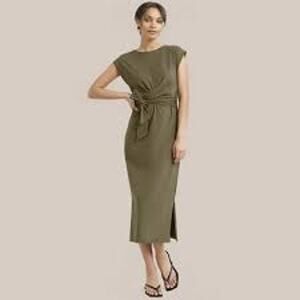 Modern Citizen Cassandra Tie-front Wrap Dress